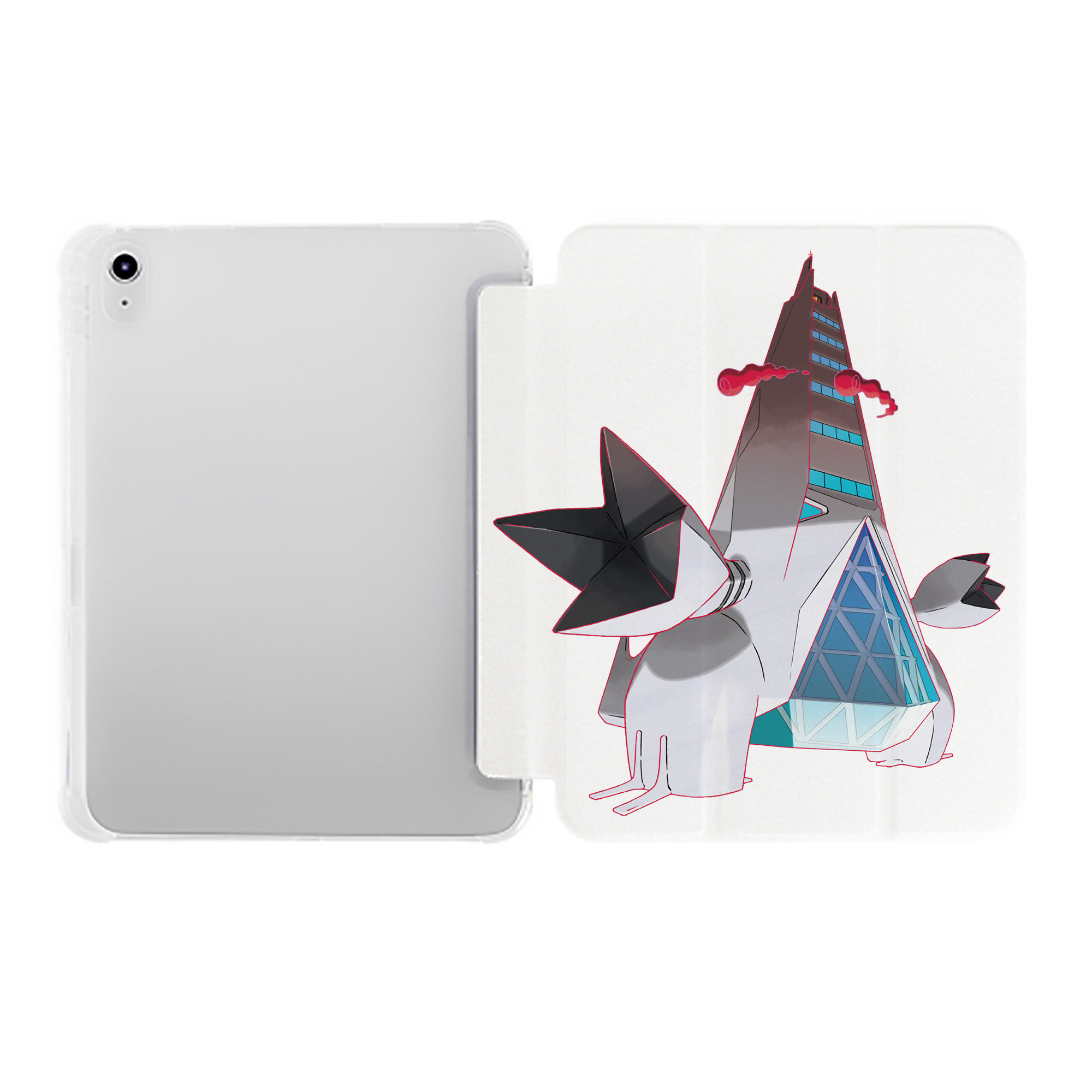 （画像用） ポケットモンスター Pokémon IPad ケース ペン収納付き 三つ折りスタンド PUレザー×シリコン 対応機種9.5/10.5/10.9インチ